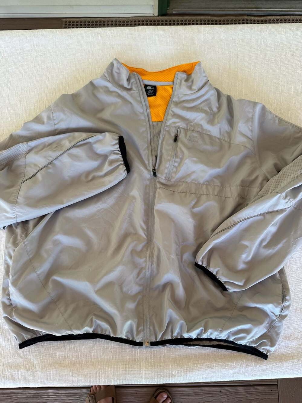 Starter Men's Full Zip Lightweight Windbreaker Jacket Size 2XL